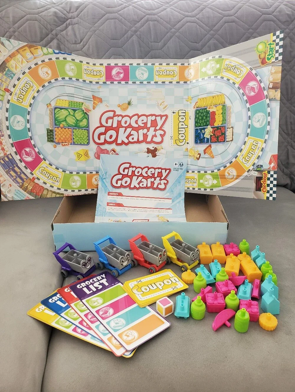 Hasbro Grocery Go Karts game